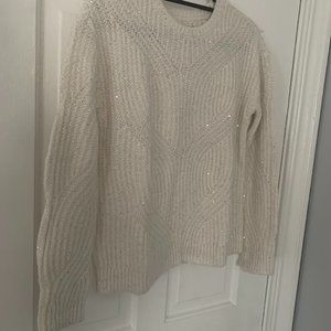 Nine West Sequin Sweater